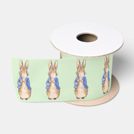 Peter der Rabbit blühende rosa Blase Kaugummi Satinband