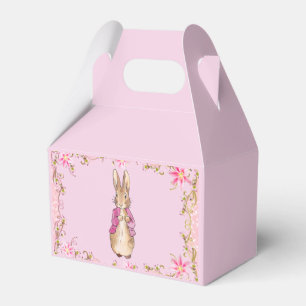 Peter der Rabbit Pink Jacke Blumenrahmen Geschenkschachtel