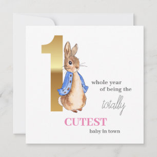 Peter der Rabbit zum ersten Geburtstag