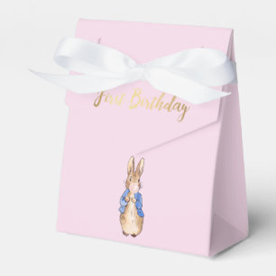 Peter der Rabbit zum ersten Geburtstag Geschenkschachtel