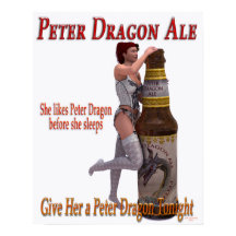 Peter Dragon Ale bevor sie schläft