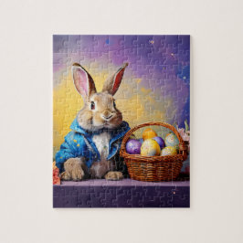 Peter Easter Bunny mit Ostereiern