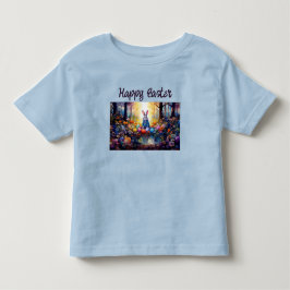 Peter Easter Bunny mit Ostereiern Kleinkind T-shirt