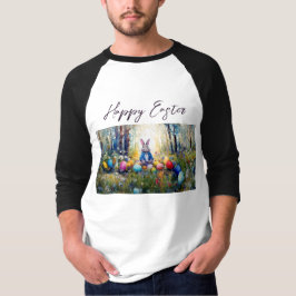 Peter Easter Bunny mit Ostereiern T-Shirt