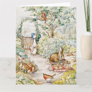 Peter Hase Jemima Pfützenten Karte