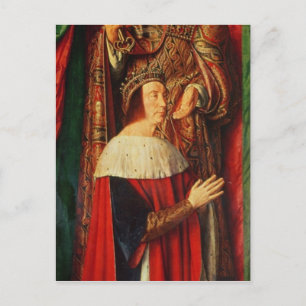 Peter II de Beaujeu von Bourbon Postkarte