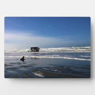 Peter Iredale Shipwreck, Oregon Coast Fotoplatte