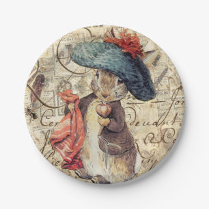 Peter Kaninchen, Benjamin-Bunny-Papier-Teller Pappteller