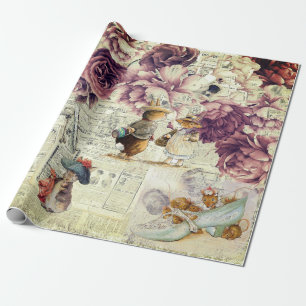 Peter Kaninchen (Sammlung6) Gewebepapier Geschenkpapier