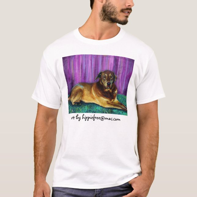 Peter, Kunst durch hippiefree@mac.com T-Shirt (Vorderseite)