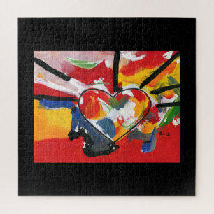 Peter Max Abstraktes Herz