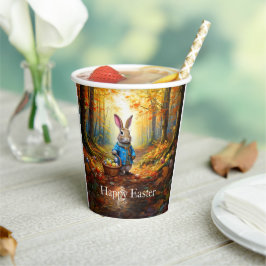 Peter Oaster Bunny mit Ostereier-Körbchen Pappbecher