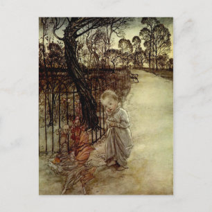 Peter Pan Arthur Rackham Postkarte