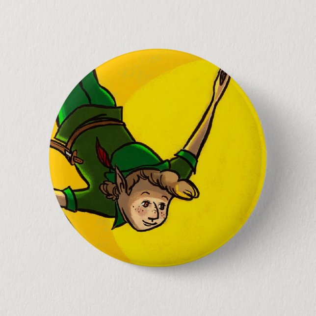 Peter Pan Button (Vorderseite)