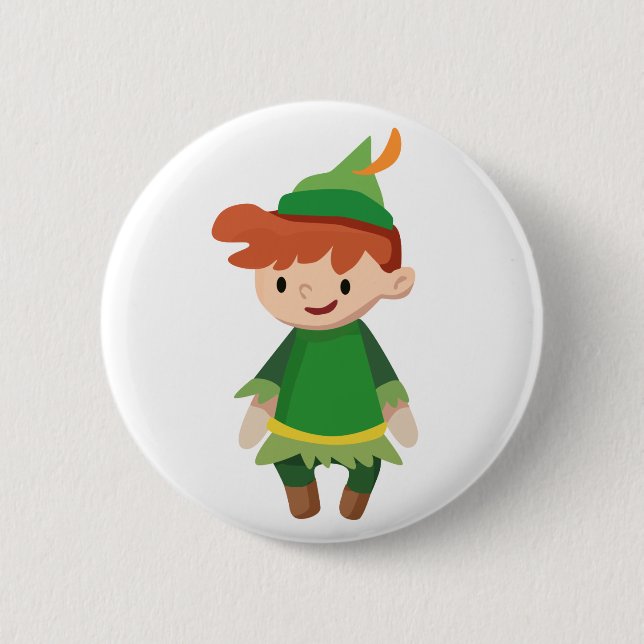 Peter Pan Button (Vorderseite)