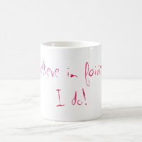 Peter Pan"ich glaube an Feen" Tasse