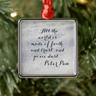 Peter Pan Zitat   Ornament
