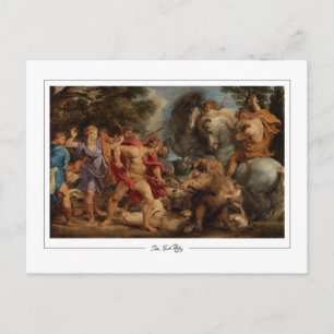 Peter Paul Rubens #9 - Carte postale d'art fin