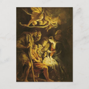 Peter Paul Rubens - Bewunderung der Hirten Postkarte