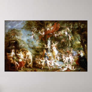 Peter Paul Rubens Das Fest der Venus Poster