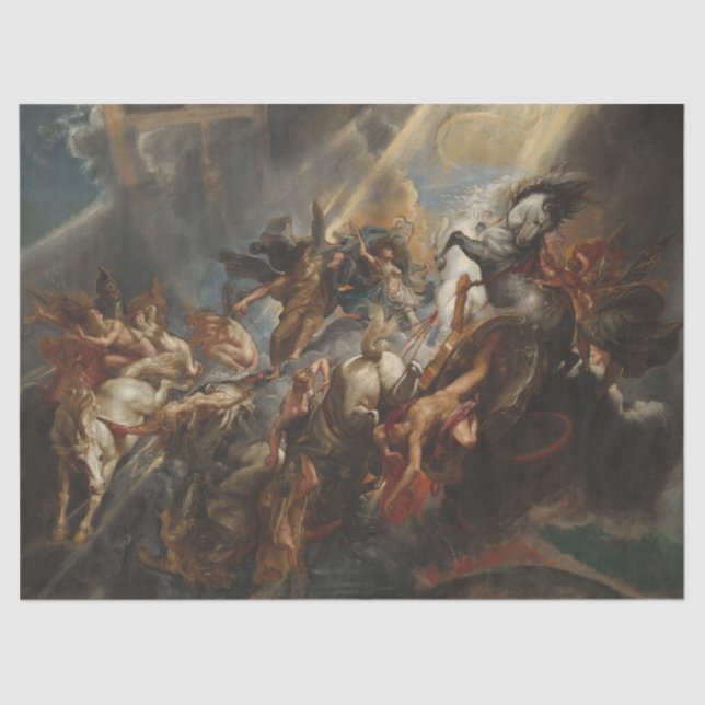 Peter Paul Rubens| Der Fall von Phaeton Seidenpapier (Vorderseite)