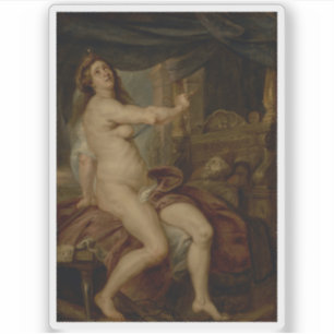 Peter Paul Rubens - Der Tod von Dido Aufkleber