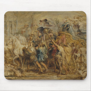 Peter Paul Rubens - Der Triumph von Henry IV Mousepad
