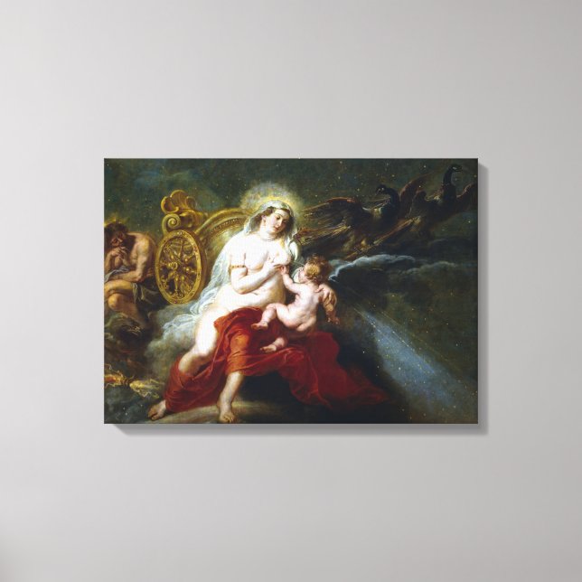 Peter Paul Rubens Die Geburt der Milchstraße Leinwanddruck (Vorderseite)