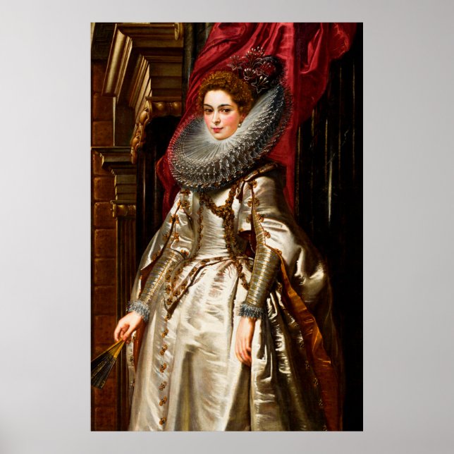 Peter Paul Rubens: Marchesa Brigida Spinola Doria Poster (Vorne)