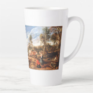 Peter Paul Rubens Milchmädchen mit Vieh in einer L Milchtasse