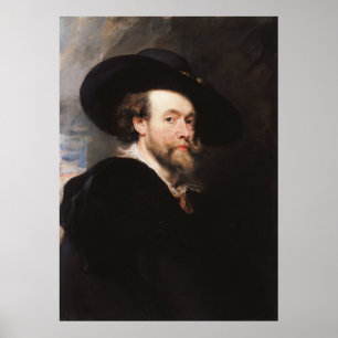 Peter Paul Rubens  Portrait des Künstlers Poster