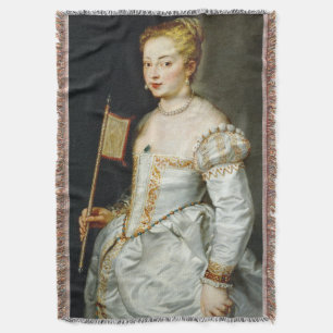 Peter Paul Rubens Portrait einer Lady Decke