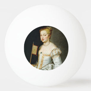 Peter Paul Rubens Portrait einer Lady Tischtennisball