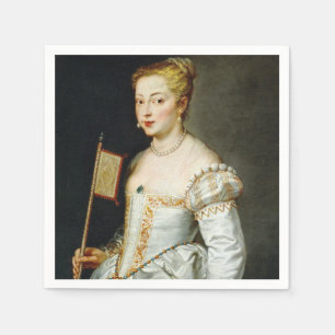 Peter Paul Rubens Porträt einer Dame Serviette