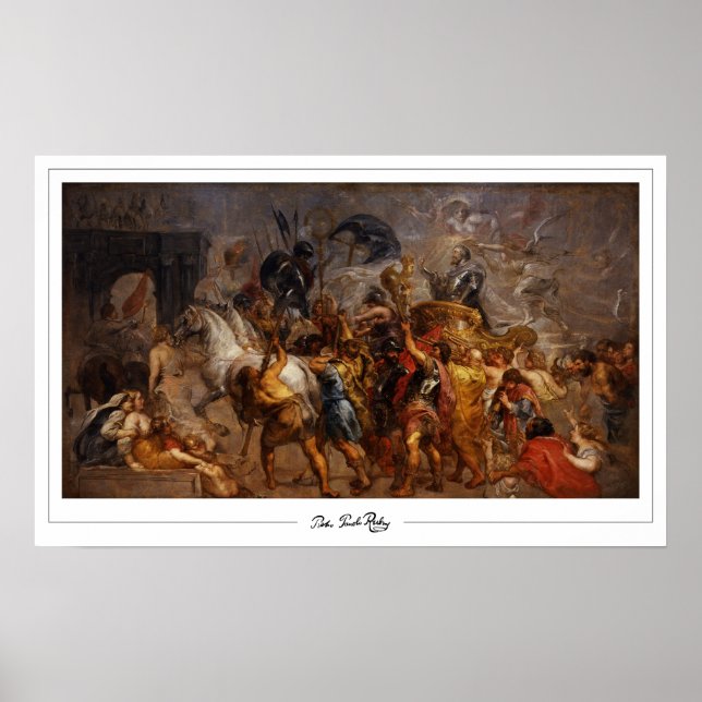 Peter Paul Rubens Poster d'art Zedign #73 (Devant)
