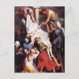 Peter Paul Rubens - vom Kreuz Postkarte