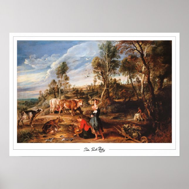 Peter Paul Rubens Zedign Art Poster #2 (Vorne)