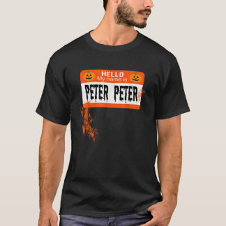 Peter Peter Pumpkin Eater Halloween Paare Costum T-Shirt