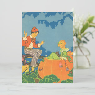 Peter Peter Pumpkin Eater, Vintage-Kinderreim