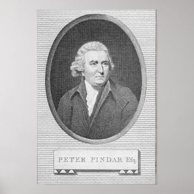 Peter Pindar Esq Poster (Vorne)