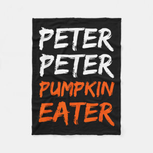 Peter Pumpkin Costume Eater Halloween Fleecedecke