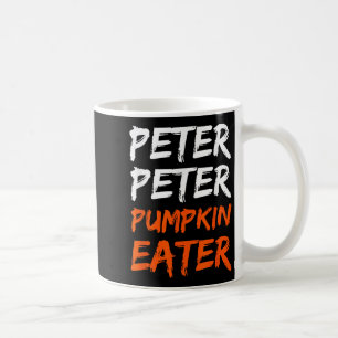 Peter Pumpkin Costume Eater Halloween Kaffeetasse