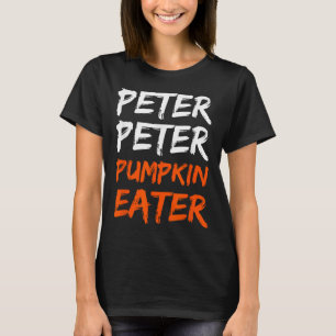 Peter Pumpkin Costume Eater Halloween T-Shirt