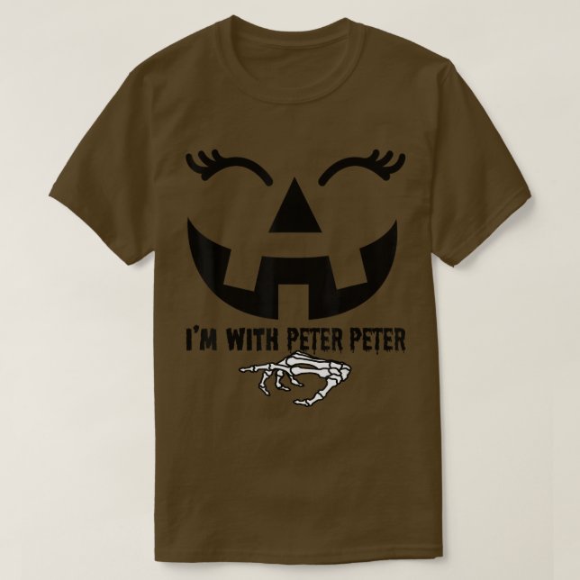 Peter Pumpkin Eater Costume Halloween Splash15 T-Shirt (Design vorne)