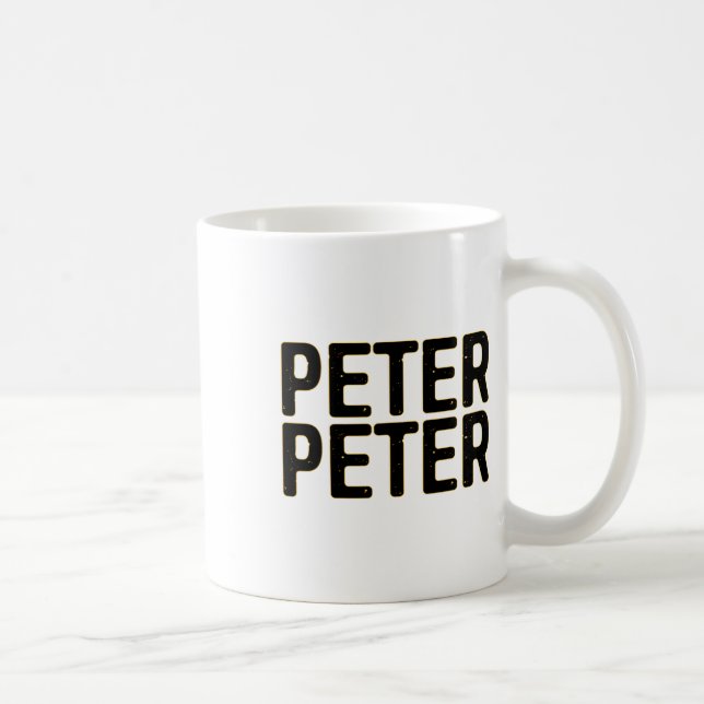 Peter Pumpkin Eater Halloween-Kostüm Kaffeetasse (Rechts)