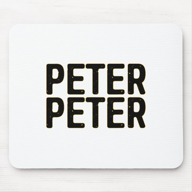 Peter Pumpkin Eater Halloween-Kostüm Mousepad (Vorne)