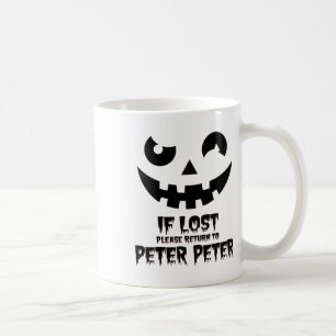 Peter Pumpkin Eater Halloween Paare Kostüm Kaffeetasse