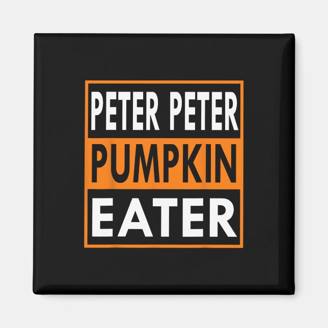 Peter Pumpkin Eater Kostüm für Paare - Match Magnet (Vorne)