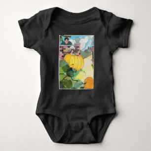 Peter Pumpkin-Eater Mother Goose Kinderzimmer Rhym Baby Strampler