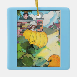 Peter Pumpkin-Eater Mother Goose Kinderzimmer Rhym Keramikornament